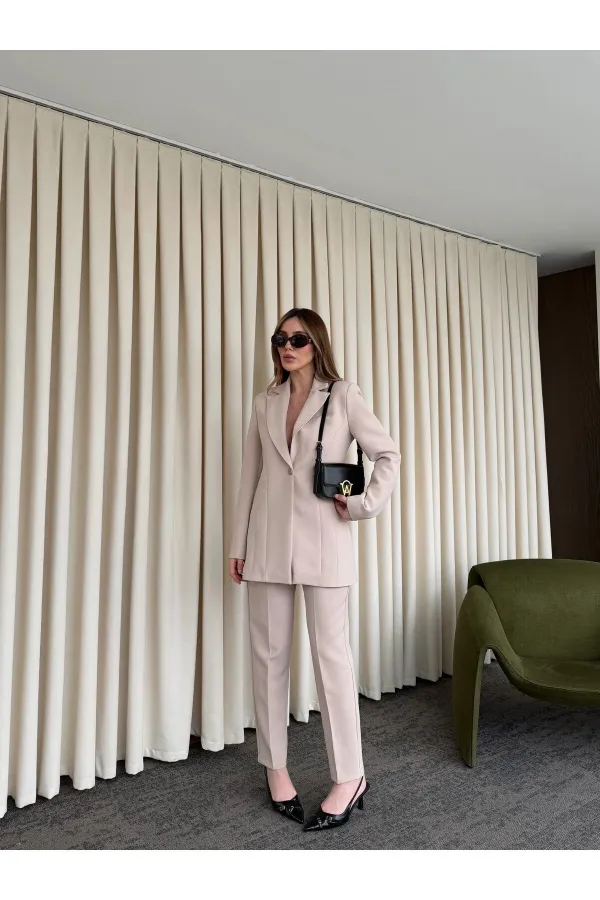 Veste blazer cintrée Stone Waist - 9684