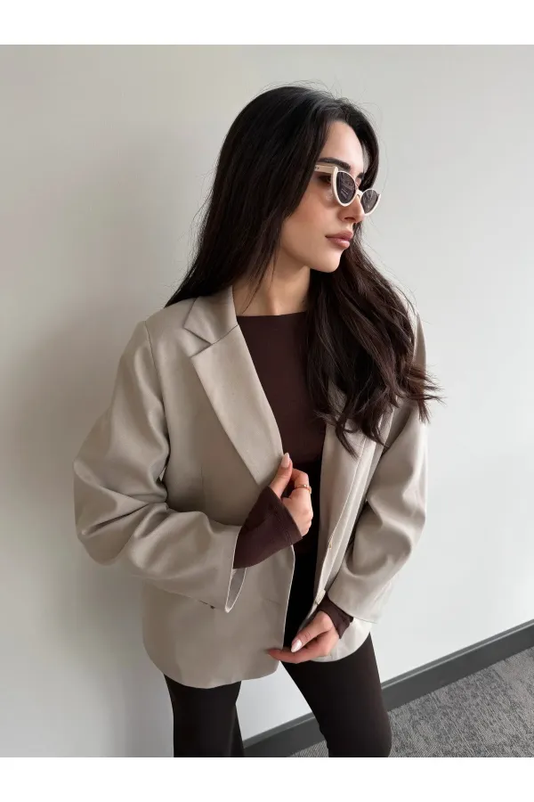 Stone Blazer Jacket - 7619 Stone Blazer Jacket - 7619