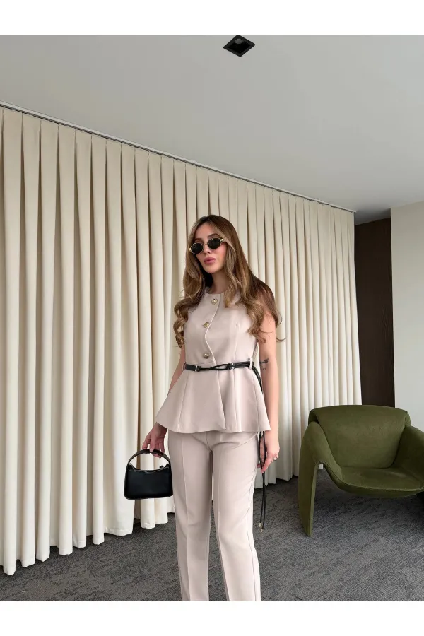 Pantalon orné de pierres - 51269