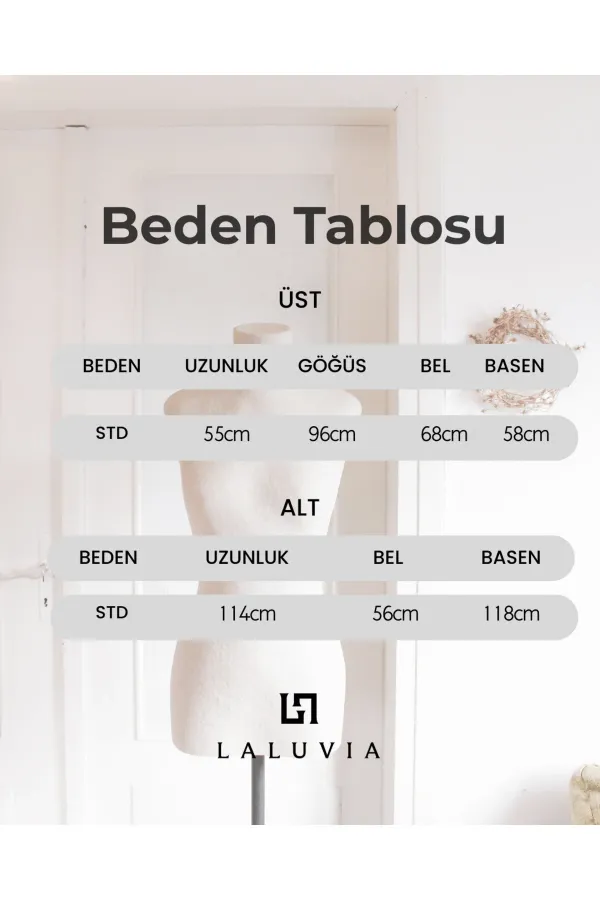 Siyah Dantelli İkili Triko Takım - 2602