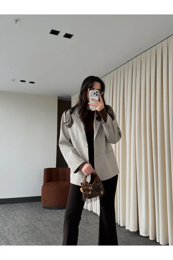 Stone Blazer Jacket - 7619 Stone Blazer Jacket - 7619