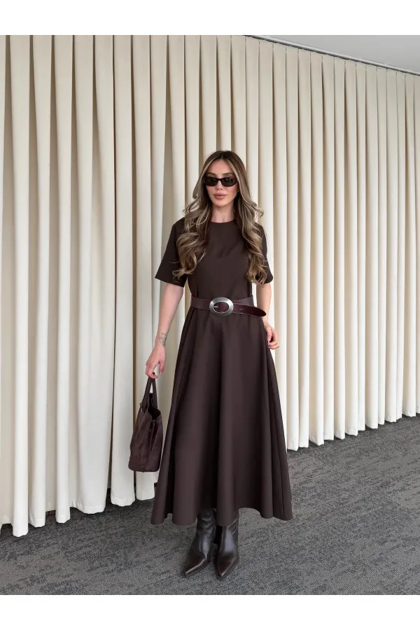 Brown Godeli Dress - 05174 Brown Godeli Dress - 05174