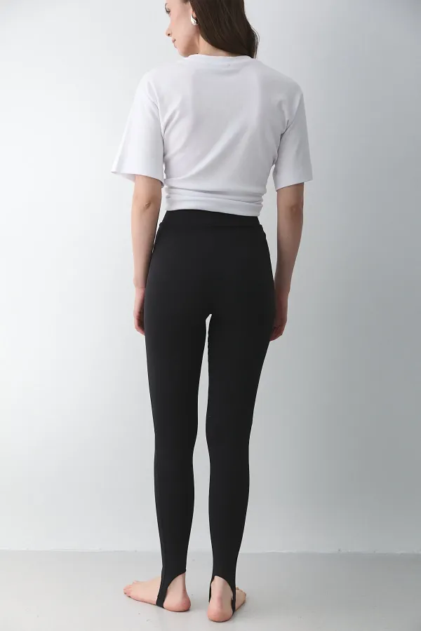 Black Ankle-Slip Leggings - 251159 Black Ankle-Slip Leggings - 251159