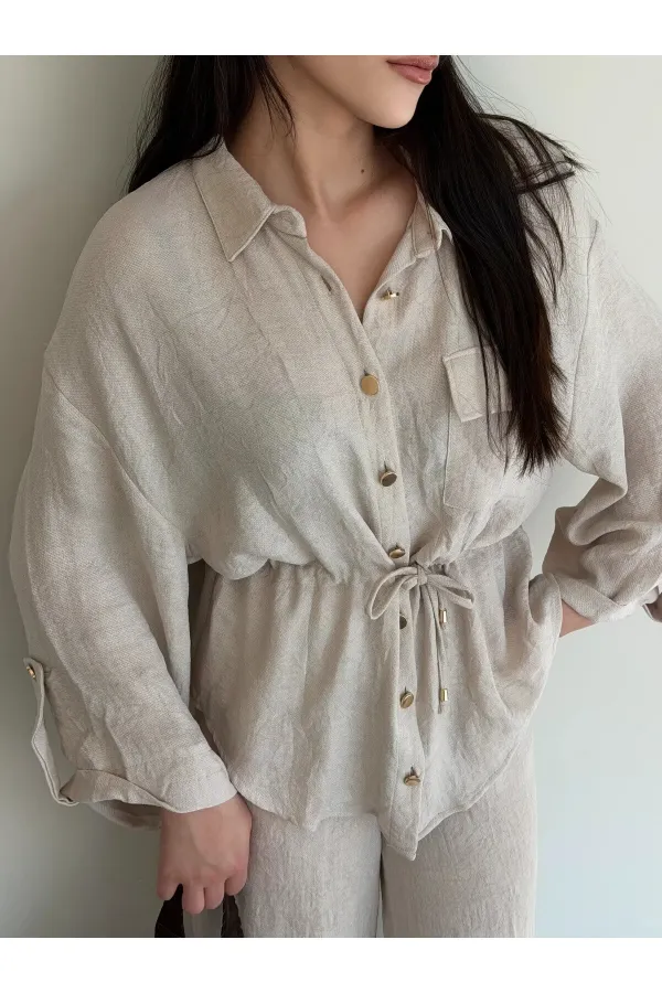 Taş Gömlek Pantolon Takım - 51311