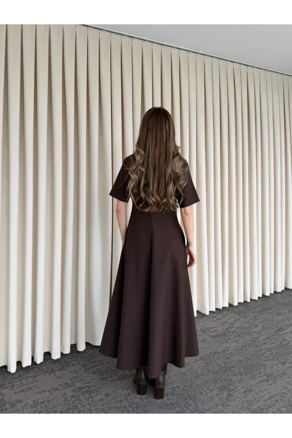 Brown Godeli Dress - 05174 Brown Godeli Dress - 05174