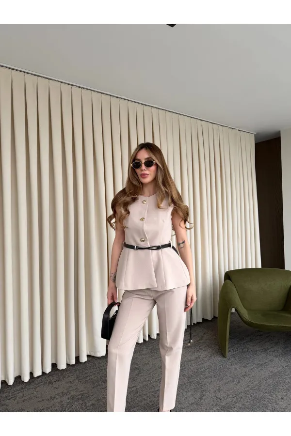 Pantalon orné de pierres - 51269