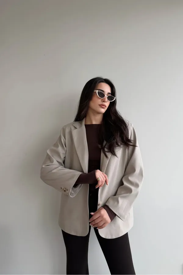 Stone Blazer Jacket - 7619 Stone Blazer Jacket - 7619