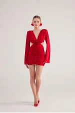 Robe Hanna rouge