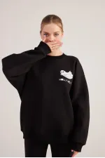 Ghosting Sweatshirt Black