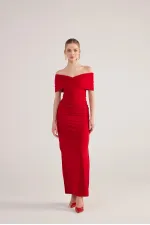 Robe Leila rouge