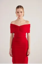 Robe Leila rouge