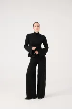 Madeline Knitwear Suit Black