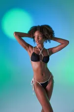 Emma Bikini Top Black