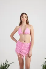 Chacha Knitwear Suit Pink