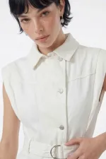 Perle Jumpsuit White