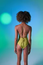 Delphi Yüksek Bel Bikini Altı Yeşil