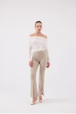 Pantalon Algo beige