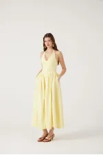 Robe jaune Ophélie