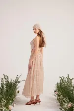 Costume bohème beige