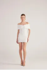 Muse Elbise Beyaz