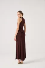 Valentina Dress Brown