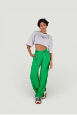 Palasia Pantolon Açık Yeşil