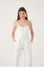 Blouse Harvey blanche