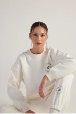 Fine Sweatshirt Ecru