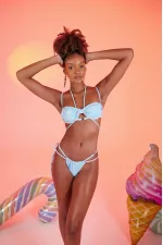 Haut de bikini Mia bleu