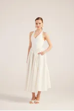 Ophelia Elbise Beyaz