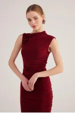 Robe Lily bordeaux