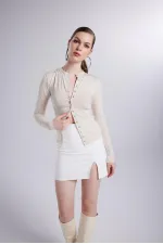 Anna Blouse Beige