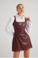 Larissa Dress Burgundy