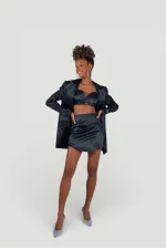 Jupe noire fantaisie