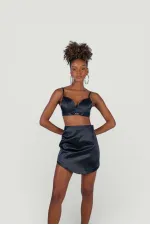 Bustier fantaisie noir