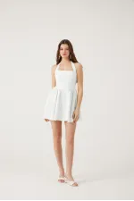Felici Dress White