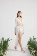 Ringer Pareo Takım Beyaz