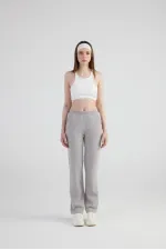 Pantalon de survêtement gris chiné