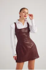 Larissa Dress Burgundy
