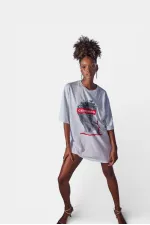 T-shirt blanc censuré