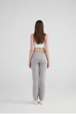 Pantalon de survêtement gris chiné