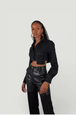 Pocket Gömlek Siyah