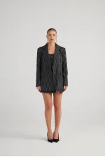 Veste blazer Eden noire