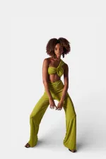 Beatrice Crop Yeşil