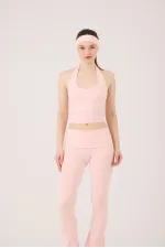 Ellen Halter Neck Bustier Pink