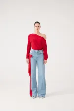 Talia Bluz Kırmızı