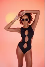 Daring Swimsuit Black