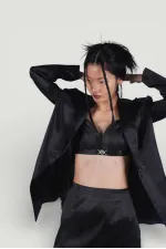 Bustier fantaisie noir