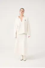 Zoi Knitwear Sweater White