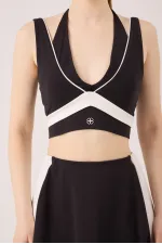 V-Neck Stella Bustier Black